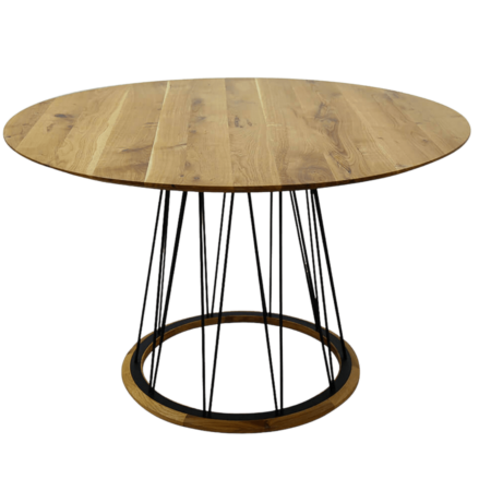 Compass Solid Oak Round Table