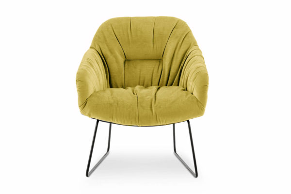 Yellow Soft Lounge Chair
