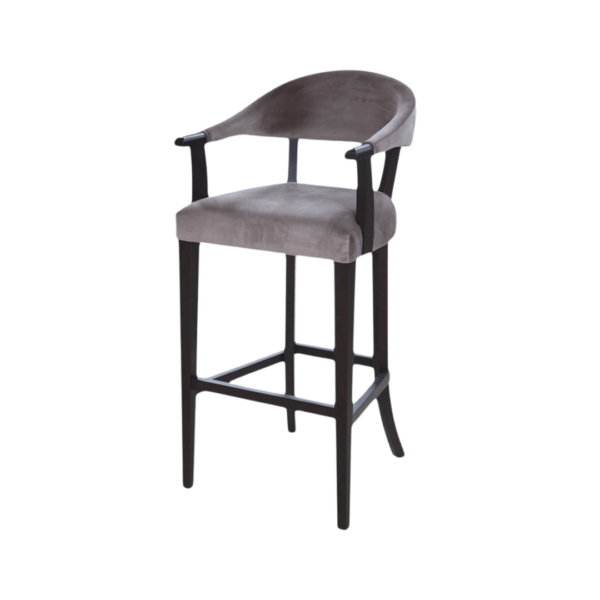 Ascot Barstool with Upholstered Seat and Back